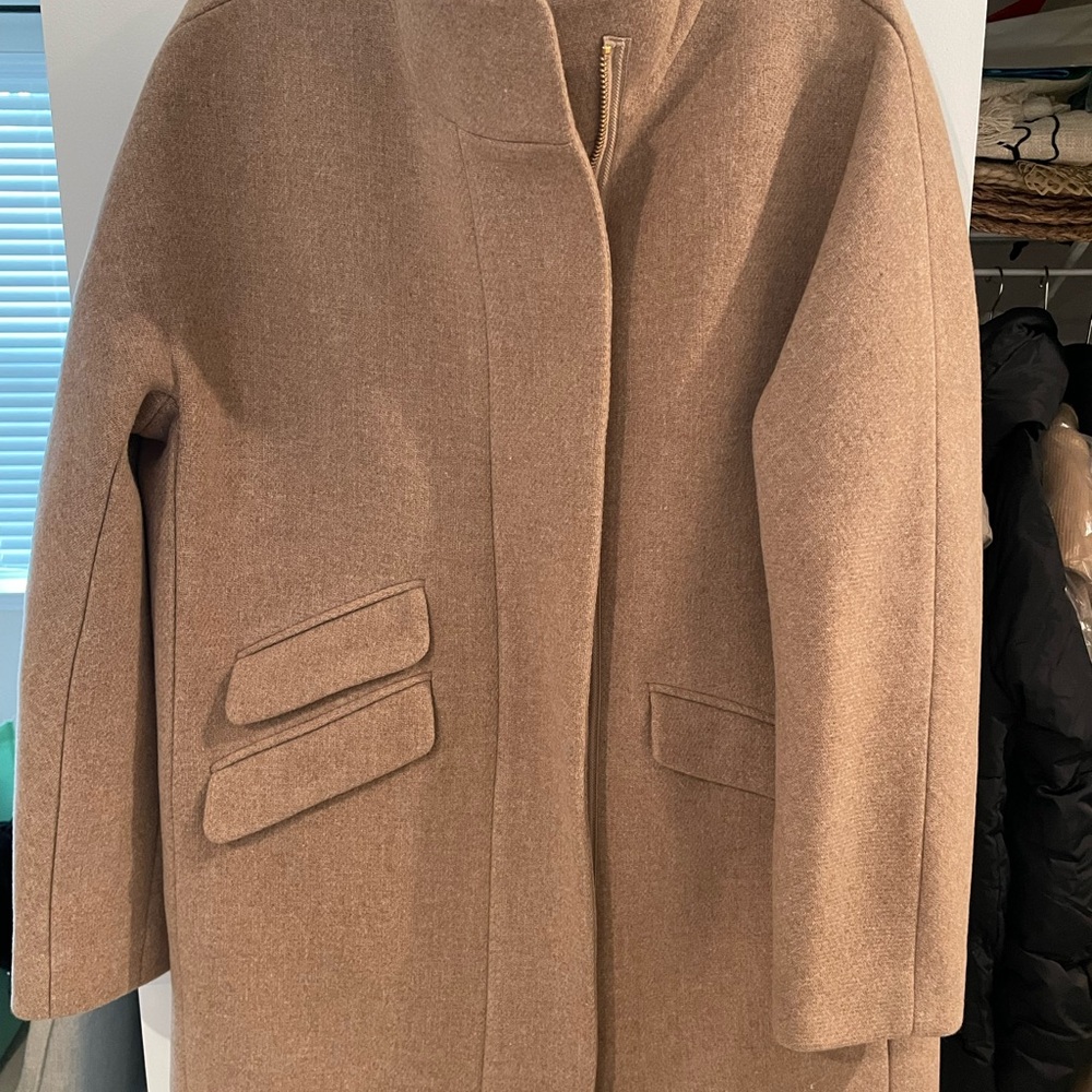 J. Crew Classic Tan Trench Coat